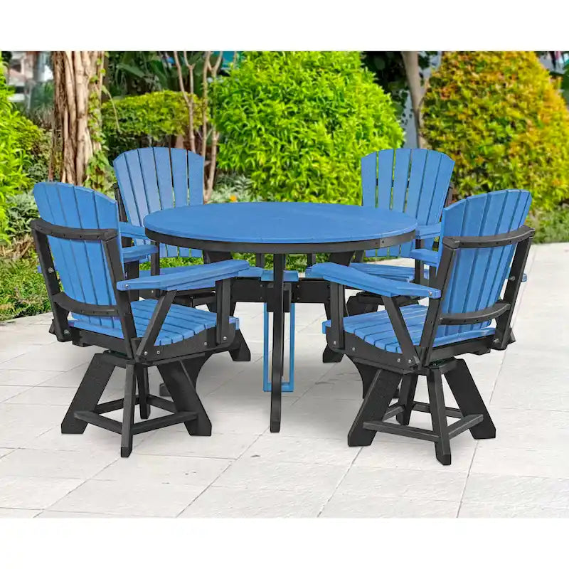 Table ronde de salle à manger American Furniture Classics, fabriquée aux États-Unis