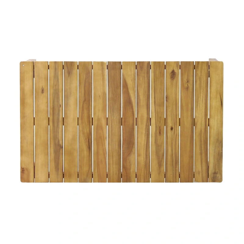 Ensemble canapé deux places et table basse d'extérieur Rossville en bois d'acacia par Christopher Knight Home