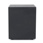 Ensemble de conversation extérieur Navan 4 places en aluminium avec foyer et support pour bouteille de gaz, par Christopher Knight Home