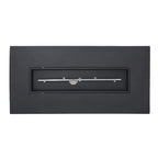 Ensemble de conversation extérieur Navan 4 places en aluminium avec foyer et support pour bouteille de gaz, par Christopher Knight Home