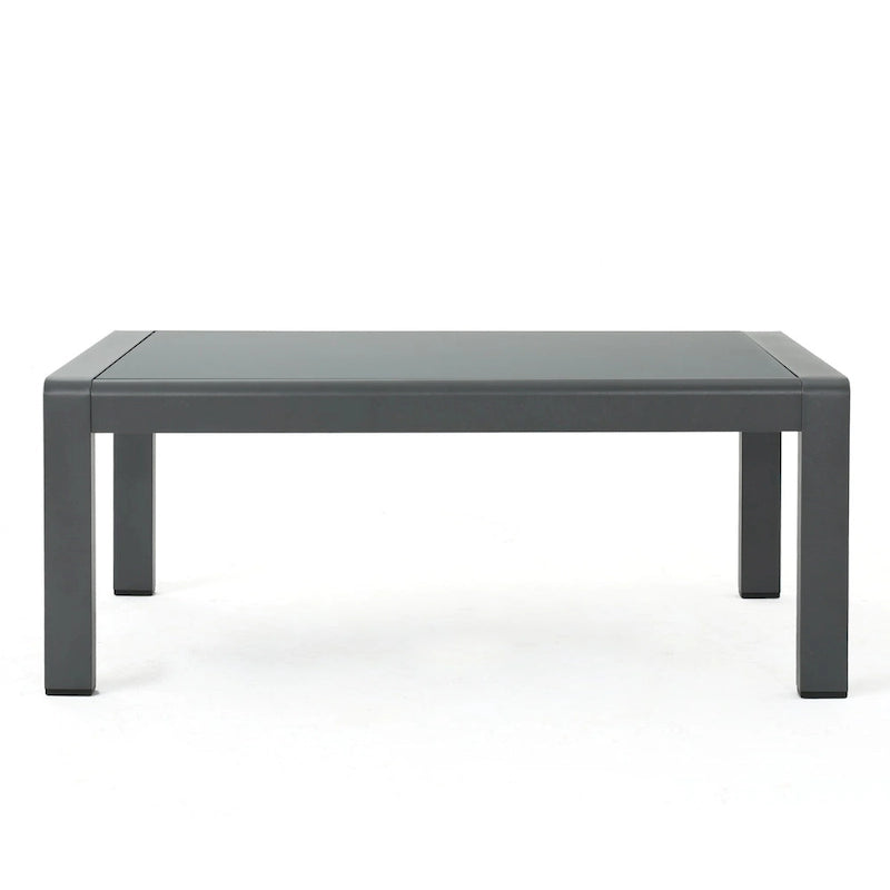 Ensemble de conversation extérieur Cape Coral en aluminium 5 pièces avec coussins par Christopher Knight Home