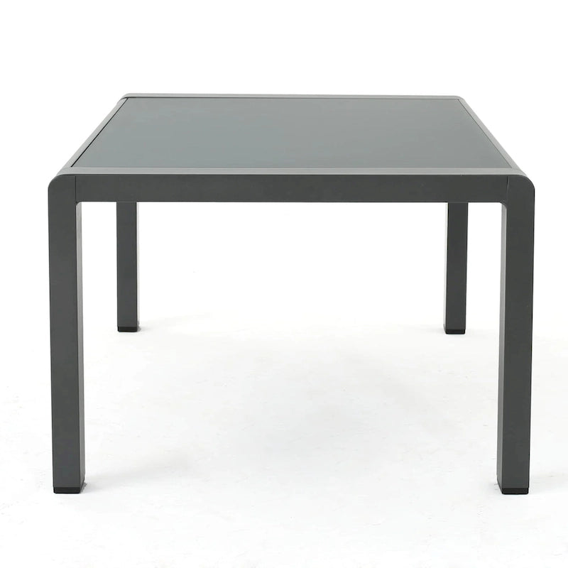 Ensemble de conversation extérieur Cape Coral en aluminium 5 pièces avec coussins par Christopher Knight Home