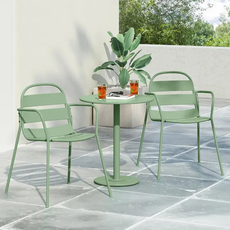 Ensemble bistro d'extérieur 3 pièces Terra Outdoor par Christopher Knight Home - Non disponible
