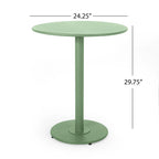 Ensemble bistro d'extérieur 3 pièces Terra Outdoor par Christopher Knight Home - Non disponible