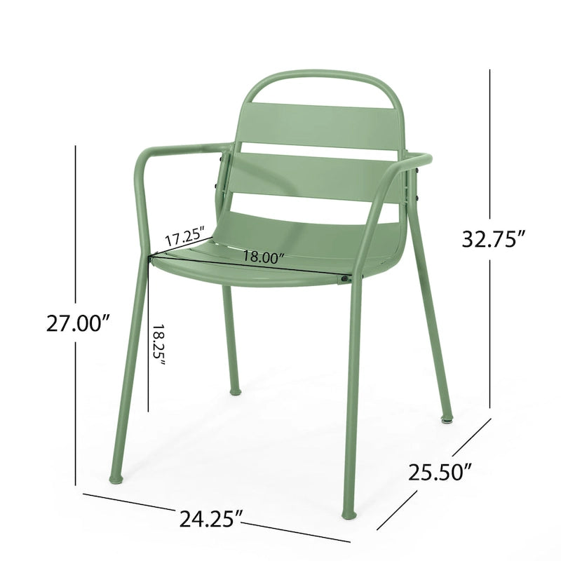 Ensemble bistro d'extérieur 3 pièces Terra Outdoor par Christopher Knight Home - Non disponible