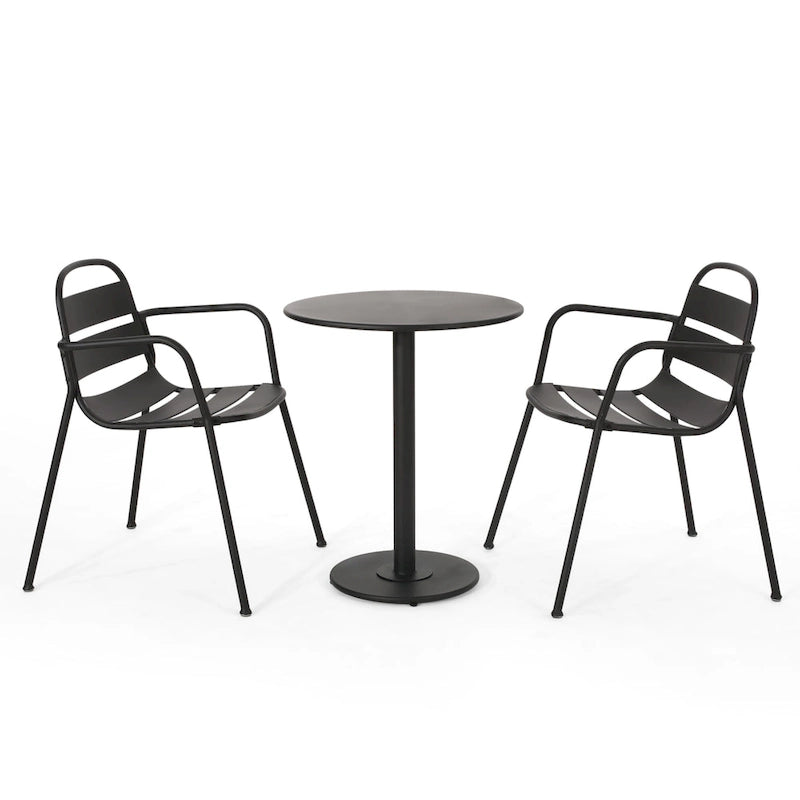 Ensemble bistro d'extérieur 3 pièces Terra Outdoor par Christopher Knight Home - Non disponible