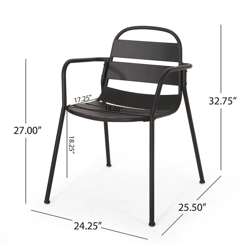 Ensemble bistro d'extérieur 3 pièces Terra Outdoor par Christopher Knight Home - Non disponible