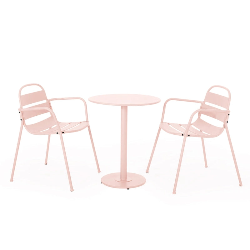 Ensemble bistro d'extérieur 3 pièces Terra Outdoor par Christopher Knight Home - Non disponible