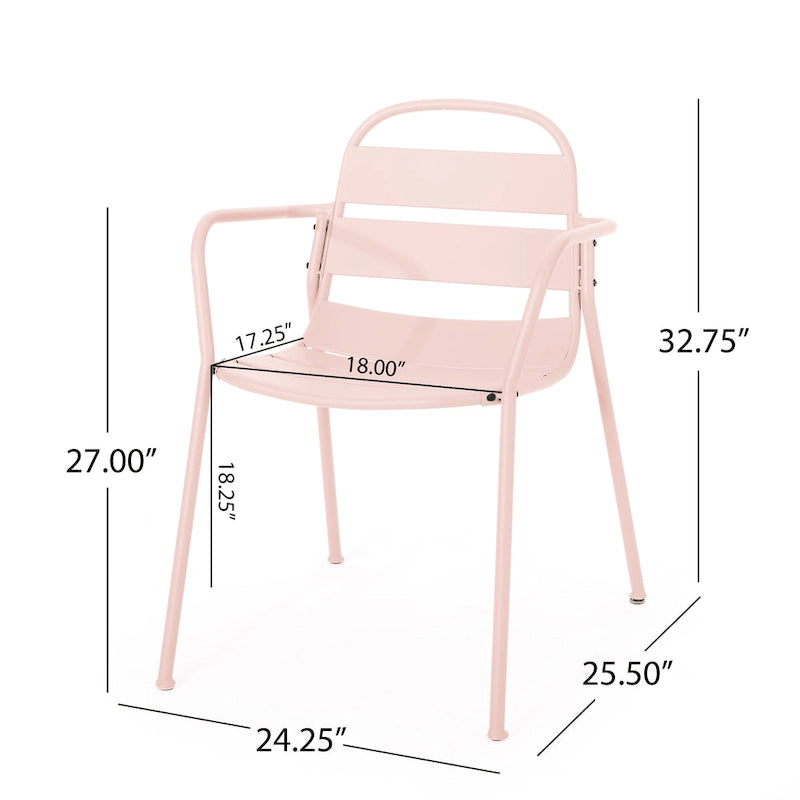 Ensemble bistro d'extérieur 3 pièces Terra Outdoor par Christopher Knight Home - Non disponible