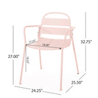 Ensemble bistro d'extérieur 3 pièces Terra Outdoor par Christopher Knight Home - Non disponible