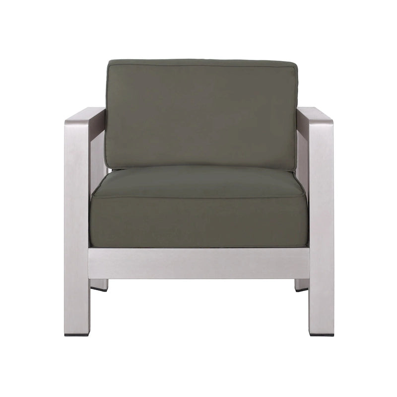 Fauteuils de jardin Aviara en aluminium (lot de 2) par Christopher Knight Home