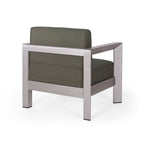 Fauteuils de jardin Aviara en aluminium (lot de 2) par Christopher Knight Home