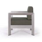 Fauteuils de jardin Aviara en aluminium (lot de 2) par Christopher Knight Home