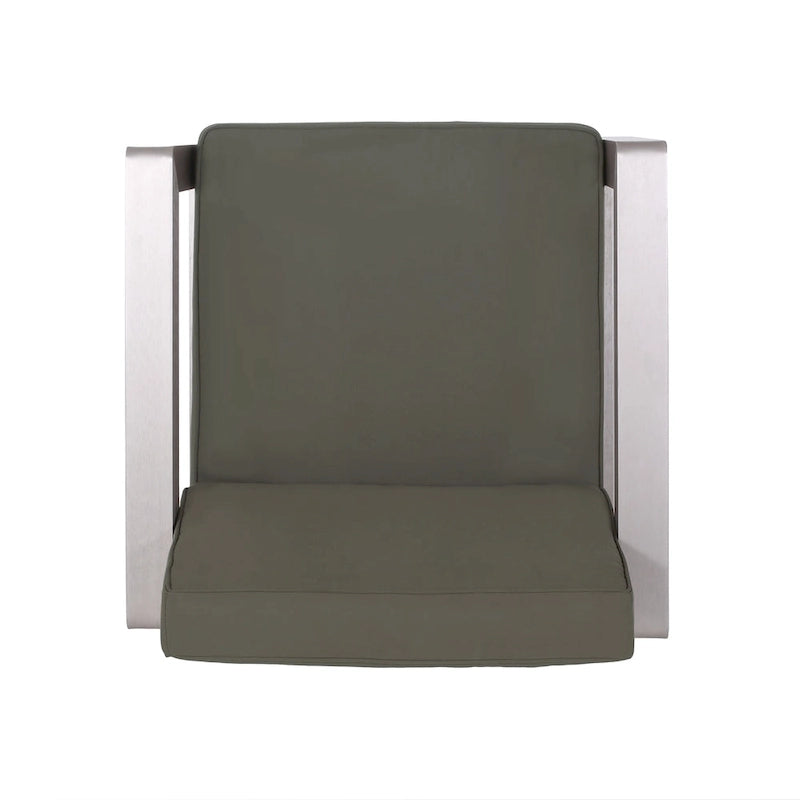 Fauteuils de jardin Aviara en aluminium (lot de 2) par Christopher Knight Home