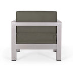 Fauteuils de jardin Aviara en aluminium (lot de 2) par Christopher Knight Home