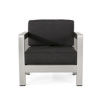 Fauteuils de jardin Aviara en aluminium (lot de 2) par Christopher Knight Home