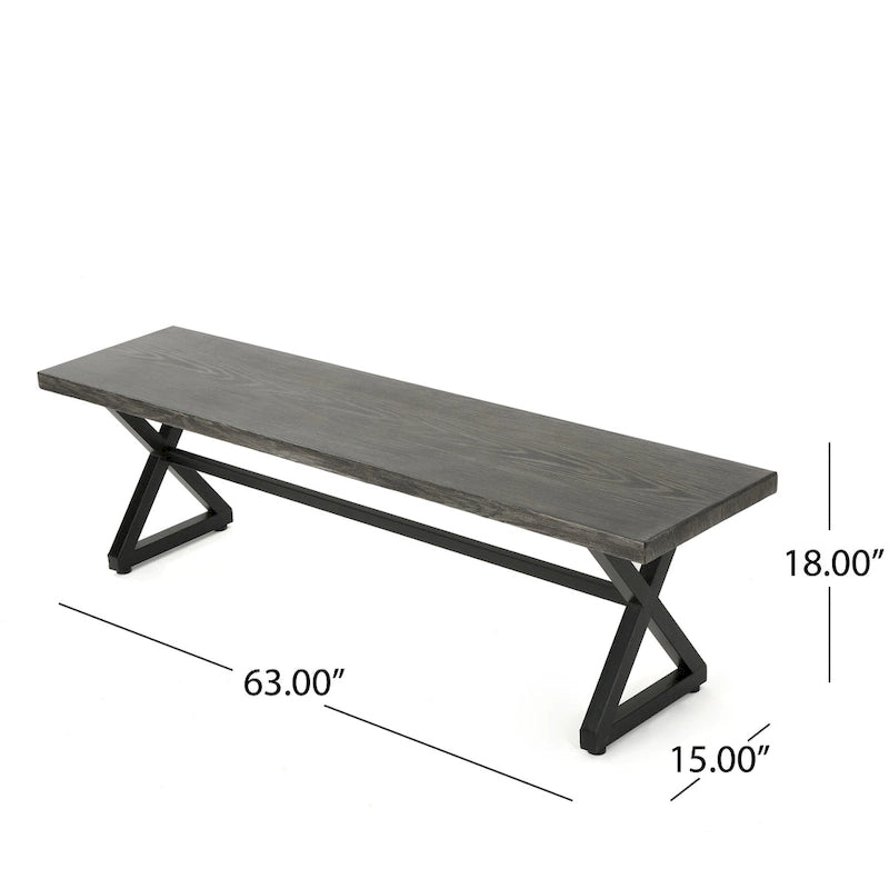 Ensemble de salle à manger d'extérieur rectangulaire 6 pièces en résine tressée aluminium Tritan avec coussins, par Christopher Knight Home