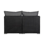 Luxton 64 Chaises sans accoudoirs avec coussins, complément de mobilier d'extérieur