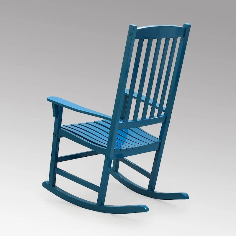 Fauteuil à bascule d'extérieur Cambridge Casual Austin - Bleu acier
