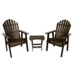 HIGHWOOD Yorkville 2 chaises longues avec 1 table d'appoint pliante