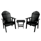 HIGHWOOD Yorkville 2 chaises longues avec 1 table d'appoint pliante