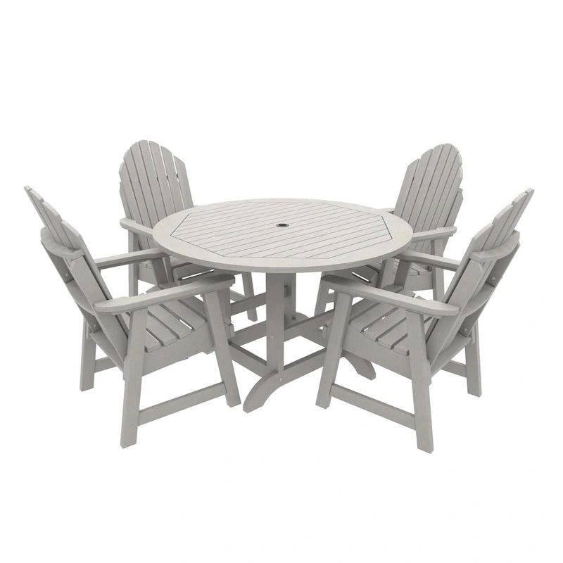 Ensemble de salle à manger Highwood Commercial Muskoka 5 pièces Adirondack 48
