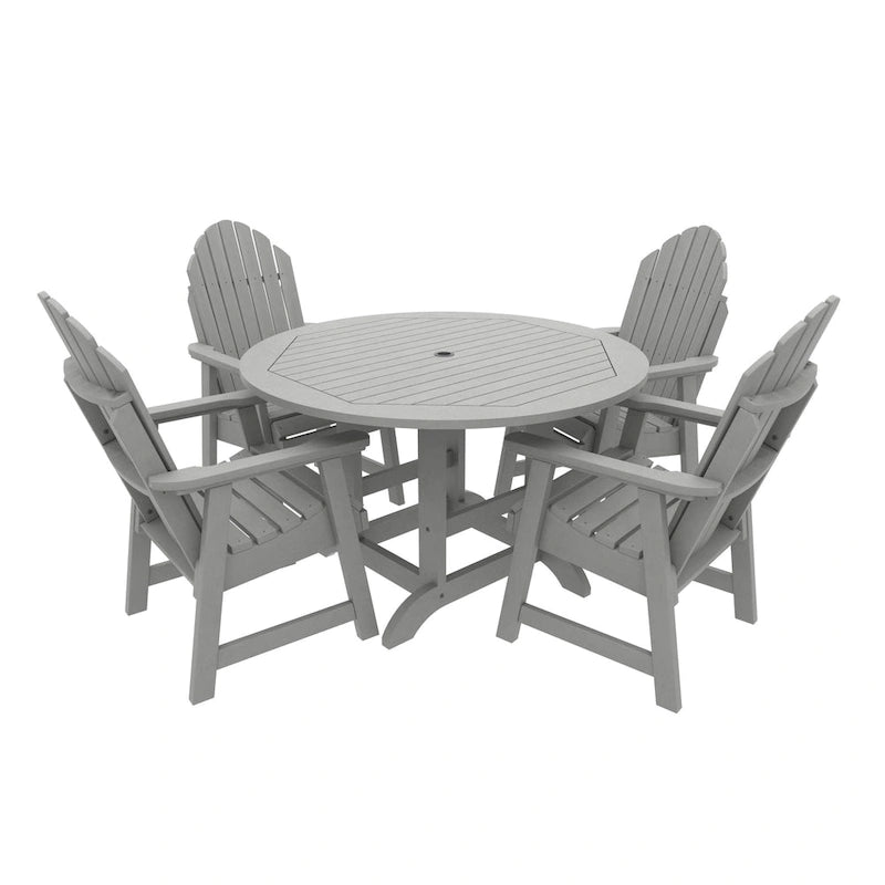 Ensemble de salle à manger Highwood Commercial Muskoka 5 pièces Adirondack 48
