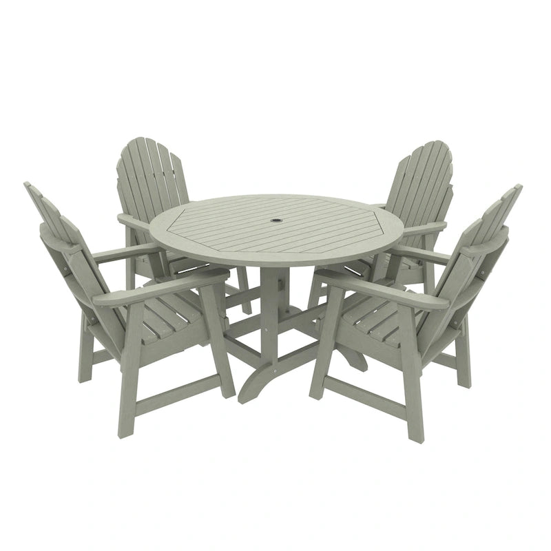Ensemble de salle à manger Highwood Commercial Muskoka 5 pièces Adirondack 48