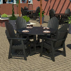 Ensemble de salle à manger Highwood Commercial Muskoka 5 pièces Adirondack 48