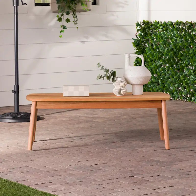 Table basse d'extérieur en bois massif Middlebrook Designs