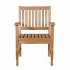 Rockford Teak Outdoor Dining Chair - N/A