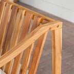 Canapé deux places de patio en bois massif Middlebrook Designs