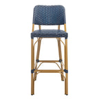 Tabouret de bar SAFAVIEH Janyce 76 cm (30 pouces) - 43 x 51 x 105 cm (17 x 20 x 41,3 pouces) - 43 cm (L) x 51 cm (P) x 104 cm (H)