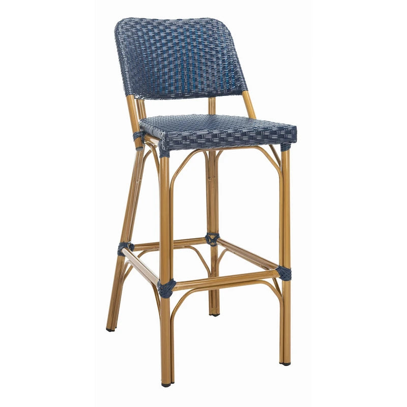 Tabouret de bar SAFAVIEH Janyce 76 cm (30 pouces) - 43 x 51 x 105 cm (17 x 20 x 41,3 pouces) - 43 cm (L) x 51 cm (P) x 104 cm (H)