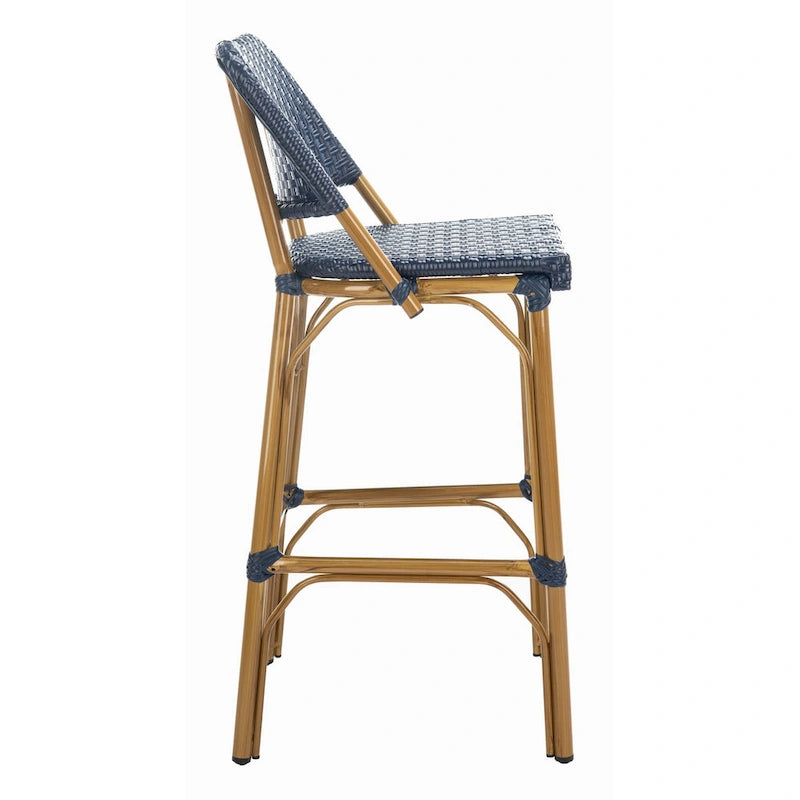 Tabouret de bar SAFAVIEH Janyce 76 cm (30 pouces) - 43 x 51 x 105 cm (17 x 20 x 41,3 pouces) - 43 cm (L) x 51 cm (P) x 104 cm (H)