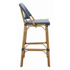 Tabouret de bar SAFAVIEH Janyce 76 cm (30 pouces) - 43 x 51 x 105 cm (17 x 20 x 41,3 pouces) - 43 cm (L) x 51 cm (P) x 104 cm (H)