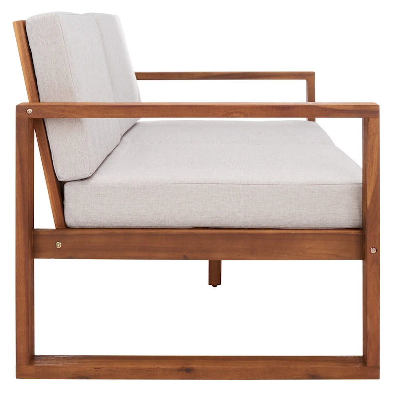 Banc d'extérieur SAFAVIEH Nehemie - 31 cm (L) x 50 cm (P) x 30 cm (H)