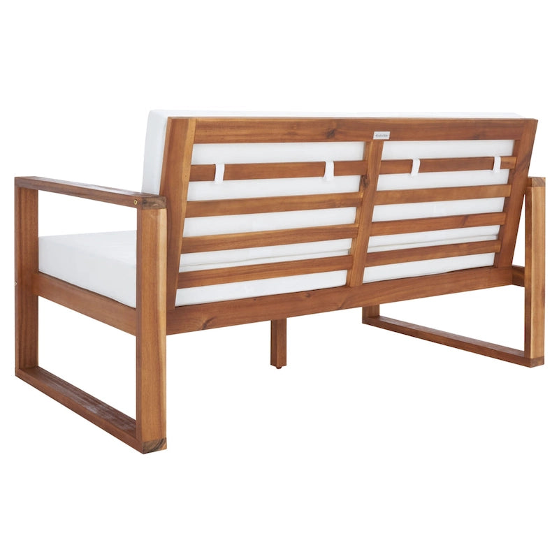 Banc d'extérieur SAFAVIEH Nehemie - 31 cm (L) x 50 cm (P) x 30 cm (H)