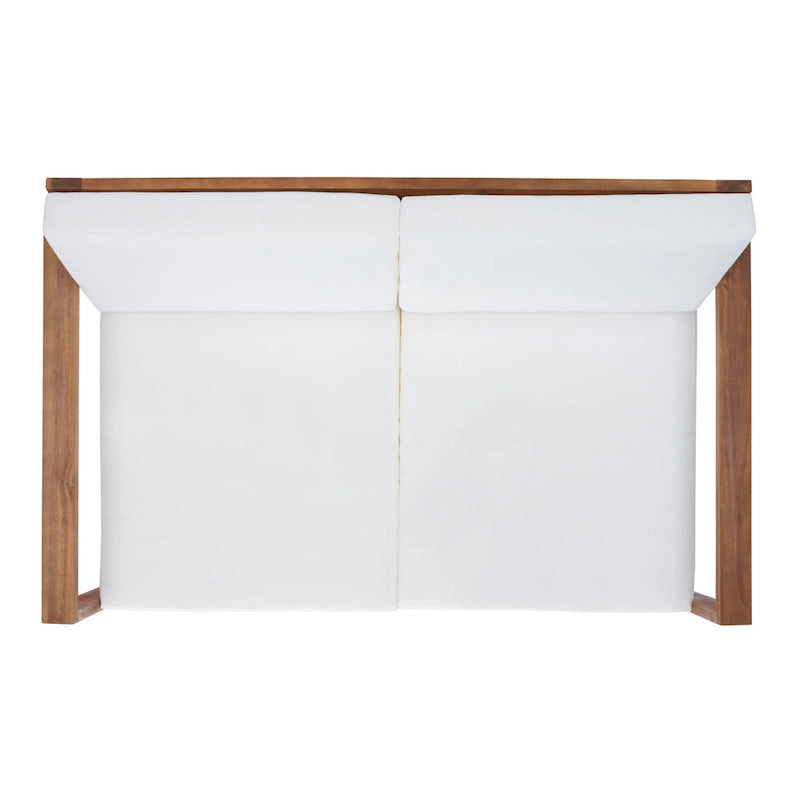 Banc d'extérieur SAFAVIEH Nehemie - 31 cm (L) x 50 cm (P) x 30 cm (H)