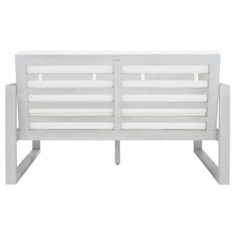 Banc d'extérieur SAFAVIEH Nehemie - 31 cm (L) x 50 cm (P) x 30 cm (H)