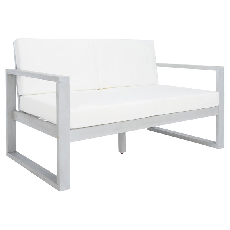Banc d'extérieur SAFAVIEH Nehemie - 31 cm (L) x 50 cm (P) x 30 cm (H)