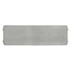 Console intérieure/extérieure moderne en béton gris foncé SAFAVIEH Naemi - 55,1 x 17,7 x 29,5 cm (L x P x H)