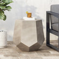 Table d'appoint légère en béton Felix par Christopher Knight Home
