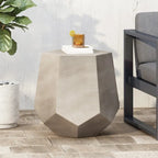 Table d'appoint légère en béton Felix par Christopher Knight Home