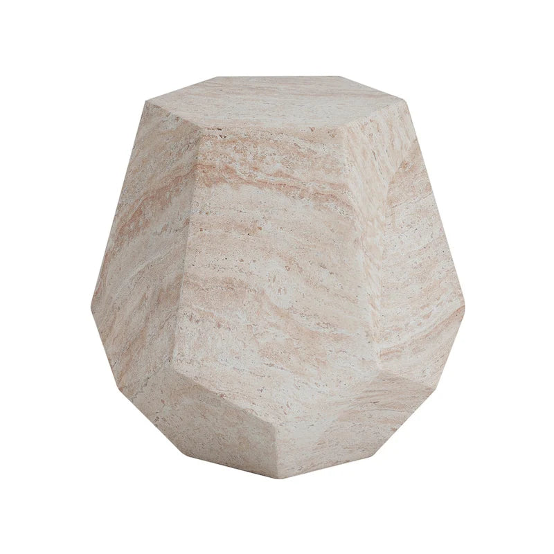 Table d'appoint légère en béton Felix par Christopher Knight Home