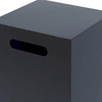 Ensemble de conversation 7 pièces en osier et fer Hegseth avec foyer extérieur par Christopher Knight Home