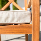 Ensemble de salle à manger d'extérieur extensible Middlebrook Surfside 7 pièces en acacia - 55-79 x 35 x 30 po (hauteur)