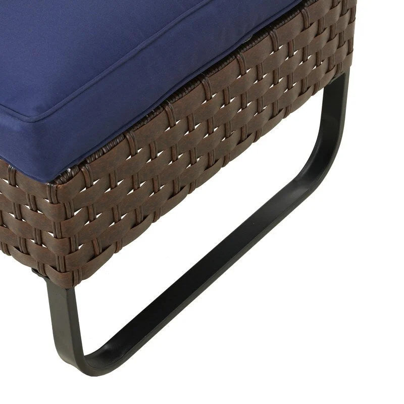 Fauteuil de jardin Patio Festival U-Leg Collection avec accoudoirs et coussins