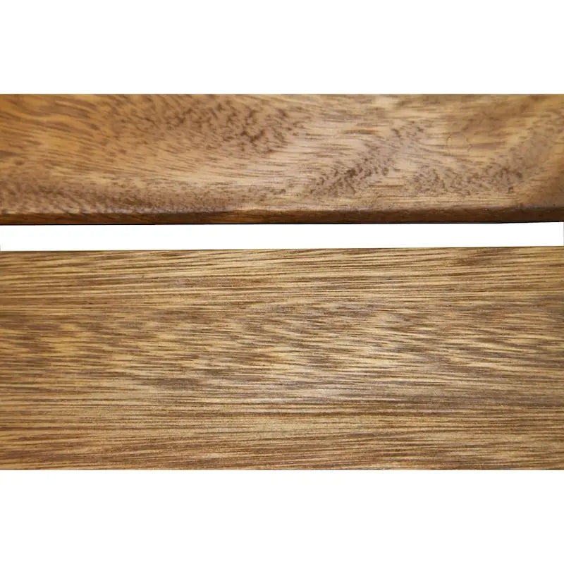 Tabouret de bar Eilaf en eucalyptus, lot de 2. - Non disponible