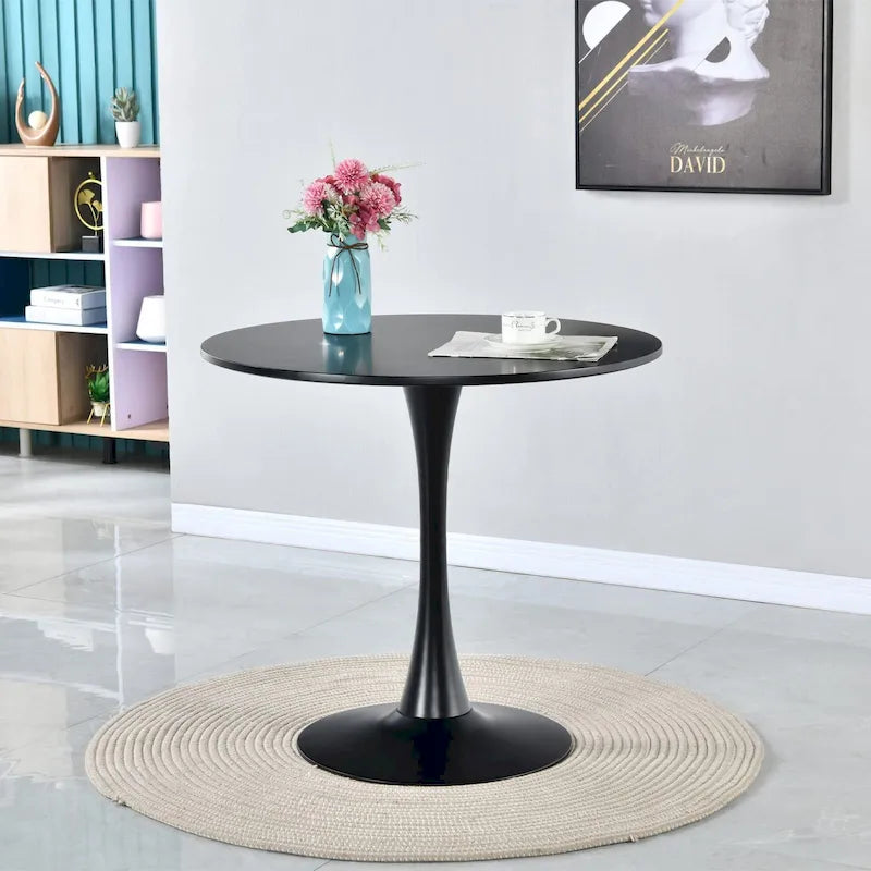 Table d'appoint ronde moderne de 31,5 cm - Non disponible